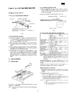 Предварительный просмотр 21 страницы Sharp FO-145 Service Manual