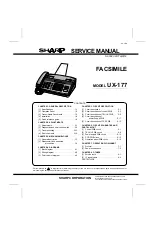 Preview for 13 page of Sharp FO-165 Service Manual