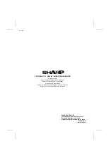 Preview for 112 page of Sharp FO-165 Service Manual