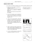 Preview for 25 page of Sharp FO-210 Operation Manual