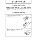 Предварительный просмотр 36 страницы Sharp FO-2200 Operation Manual