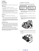 Предварительный просмотр 6 страницы Sharp FO-2950M - B/W Laser - All-in-One Service Manual