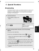 Предварительный просмотр 65 страницы Sharp FO 4400 - B/W Laser - All-in-One Operation Manual