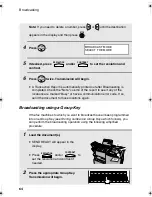 Предварительный просмотр 66 страницы Sharp FO 4400 - B/W Laser - All-in-One Operation Manual