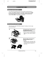 Preview for 105 page of Sharp FO-4500 Operation Manual