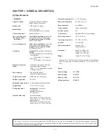 Preview for 3 page of Sharp FO-4650 Service Manual