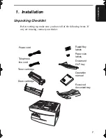 Preview for 9 page of Sharp FO-4700 Operation Manual