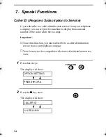 Предварительный просмотр 75 страницы Sharp FO-50 Operation Manual