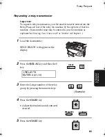 Предварительный просмотр 87 страницы Sharp FO-5800 Operation Manual