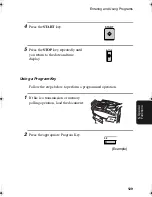 Предварительный просмотр 131 страницы Sharp FO-5800 Operation Manual