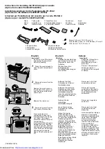 Sharp FO-59A4 Instructions For Installing предпросмотр