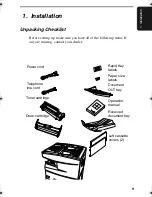 Preview for 11 page of Sharp FO-6700 Operation Manual