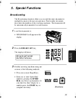 Preview for 79 page of Sharp FO-6700 Operation Manual