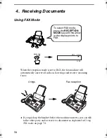 Предварительный просмотр 74 страницы Sharp FO-775L Operation Manual