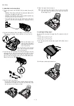 Preview for 8 page of Sharp FO-780A Service Manual