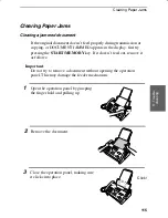 Preview for 116 page of Sharp FO-785 Operation Manual