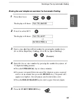 Preview for 71 page of Sharp FO-880 Operation Manual