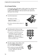 Preview for 76 page of Sharp FO-880 Operation Manual