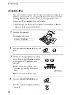 Preview for 100 page of Sharp FO-880 Operation Manual