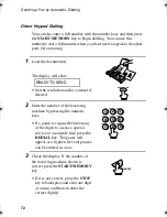 Preview for 73 page of Sharp FO-885 Operation Manual