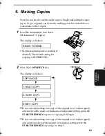 Preview for 84 page of Sharp FO-885 Operation Manual