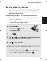 Preview for 61 page of Sharp FO-A660 Operation Manual