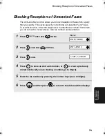 Предварительный просмотр 81 страницы Sharp FO-B1600 Operation Manual