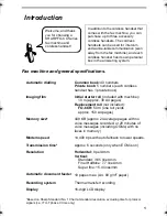 Preview for 3 page of Sharp FO-CC500 Operation Manual