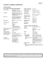 Preview for 3 page of Sharp FO-CC500 Service Manual