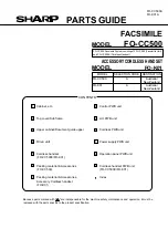 Preview for 137 page of Sharp FO-CC500 Service Manual