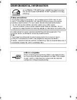 Preview for 7 page of Sharp FO-DC550 Operation Manual