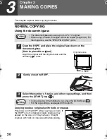 Preview for 22 page of Sharp FO-DC550 Operation Manual