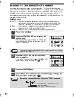 Preview for 26 page of Sharp FO-DC550 Operation Manual