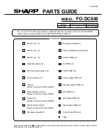 Preview for 115 page of Sharp FO-DC600 Service Manual