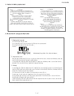 Preview for 3 page of Sharp FO IS125N - B/W Laser - All-in-One Service Manual