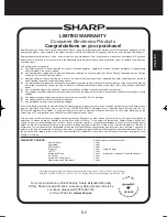 Preview for 7 page of Sharp FP-A40UW Operation Manual