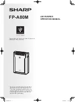 Preview for 1 page of Sharp FP-A80M Operation Manual