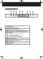 Preview for 7 page of Sharp FP-A80M Operation Manual