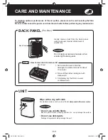 Preview for 22 page of Sharp FP-F30Y Operation Manual