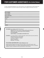 Preview for 4 page of Sharp FP-F60U-W Operation Manual