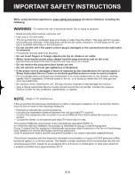 Preview for 8 page of Sharp FP-F60U-W Operation Manual