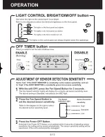 Preview for 15 page of Sharp FP-F60U-W Operation Manual