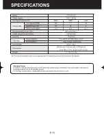 Preview for 21 page of Sharp FP-F60U-W Operation Manual