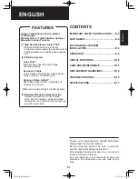 Preview for 3 page of Sharp FP-FM40A Operation Manual