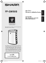 Sharp FP-GM50B Operation Manual preview