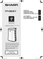 Sharp FP-GM50Y Operation Manual preview