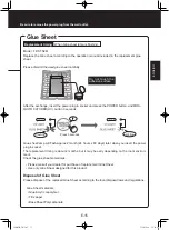 Preview for 35 page of Sharp FP-GM50Y Operation Manual