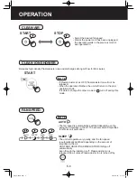 Preview for 8 page of Sharp FP-H50A Operation Manual