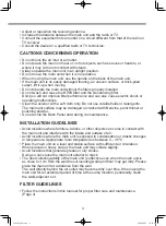 Preview for 5 page of Sharp FP-J30J Operation Manual