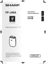 Sharp FP-J40A Operation Manual preview